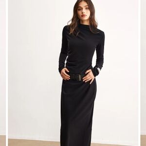 Jersey maternity dress